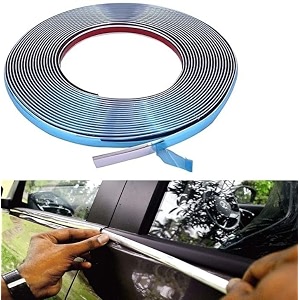 Side Window Chrome 10mm Beading Roll 09