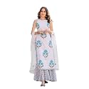 Sidhidata Women39s Cotton Blend Printed Straight Kurta