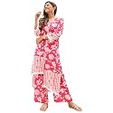 Sidhidata Women39s Rayon Blend Floral Printed Kurta