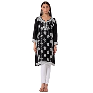 Sidhidata Womens Rayon Sequence Beads Embroidered
