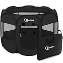 Siedihit Dog Playpen, Puppy Pet Playpens for Medium Dogs Tent Crates Cage