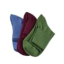 Sierra Socks Women's Cotton Diabetic Ankle Socks, 3 Pair
