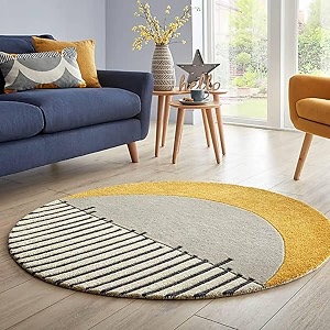 Sifa Carpet Modern Round Area Rug -