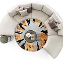 Sifa Carpet Modern Round Area Rug 