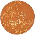 Sifa Carpet Round Handmade Mid-Century Modern Abstract