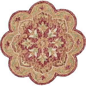 Sifa Carpet Traditional Floral Round Area Rug