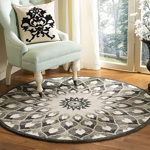 Sifa Carpet Traditional Floral Round Area Rug