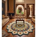 Sifa Carpet Traditional Floral Round Area Rug