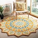 Sifa Carpet Traditional Floral Round Area Rug