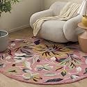 Sifa Carpet Traditional Floral Round Area Rug