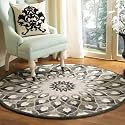 Sifa Carpet Traditional Floral Round Area Rug