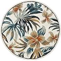 Sifa Carpet Traditional Floral Round Area Rug