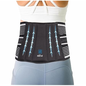 sifoz lumbo sacral lower back pain relief brace with double strapping for orthopedic sacral waist back spine support back support lumbar pain belt for men amp women l 40-46
