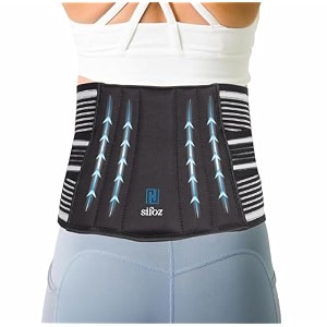 sifoz lumbo sacral lower back pain relief brace with double strapping for orthopedic sacral waist back spine support back support lumbar pain belt for men amp women xl 46-52