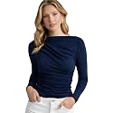 SIGHTBOMB SOFTLINE Boat Neck Low Neck Drape