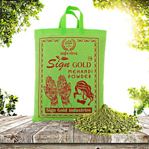 sign gold 100 pure henna mehandi powder 1kg cloth filtered 1000 g