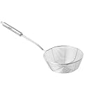 SIGNAMIO Diameter 16 cm Deep Oil Frying Puri Strainer Spoon - Basket Shape