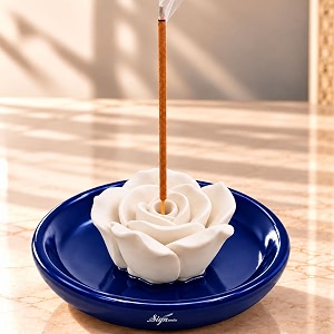 SIGNAMIO Ceramic Agarbatti Incense Stick Stand Holder