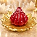 SIGNAMIO Ceramic Sambrani Dhoop Doopam Dhupam Stand