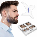 Signamio Premium Shaping Too Many Styles Beard Shaper Kit Hair Accessory Set (White)