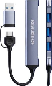 SIGNATIZE Type C Hub Type-AC to 4