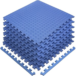 fitness puzzle exercise mat eva foam interlocking tiles protective flooring for gym equipment and cushion for workouts 12mm extra thick 120 sqft  30 mats