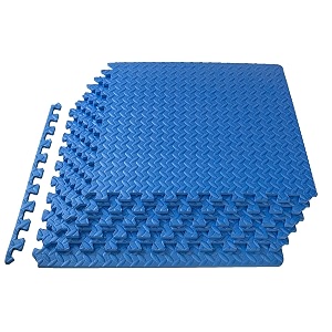 fitness puzzle mat gym floor mat exercise mat eva foam interlocking tiles flooring for home gym equipment and workouts 12mm 1pc - 4 sq ft