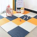 SIGNATRON Puzzle Flooring || Kids Interlocking Play mat || Baby Play Mat || Play mats for Kids || 12 MM Thick (16 Tiles - 64 Square Feet)