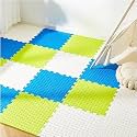 SIGNATRON Puzzle Flooring || Kids Interlocking Play mat || Baby Play Mat || Play mats for Kids || 12 MM Thick (30 Tiles - 120 Square Feet)