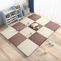 SIGNATRON Puzzle Flooring || Kids Interlocking Play mat || Baby Play Mat || Play mats for Kids || 12 MM Thick (40 Tiles - 160 Square Feet)