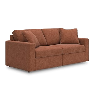 Signature Design by Ashley Modular Loveseat Orange