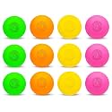 Signature Lacrosse Ball Set - Packs of 2, 4, 8, 12, and 100 - No Chemical Smell Massage Balls, Myofascial Release Tools, Back Roller, Muscle Knot Remover