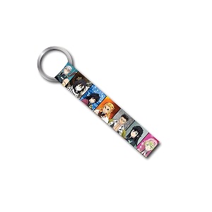 signoogle fabric 1 pcs animation character cartoon lanyard keychain holder compatible for all bikes car key holder tag kids girls multicolor 6 x 1 inches