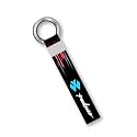 SIGNOOGLE 1 Pcs Bajaj Pulsar Racing Rider Theme Lanyard keychain Holder Compatible For All Bikes Car Key Holder Key Tag Multicolored (6 x 1 Inches)