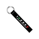 SIGNOOGLE Fabric 1 Pcs Gear System Theme Lanyard Keychain Holder Compatible For All Bikes Car Girls Kids Key Holder Tag Multicolored (6.00 X 1.00 Inch)
