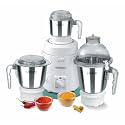 Signora Care Dynamatic 945 Watts 3 Speed Control Mixer Grinder | German Double Ball Bearing Motor 22000 Rpm | 5 Years Motor Warranty | Unbreakable Polycarbonate (3 Jars - 0.5L+1L+1.5L) - White