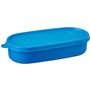 Signora Ware 500Ml Flat Oval Plastic Container