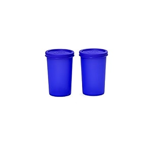signora ware plastic big nano round container set set of 2 deep violet