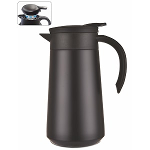 signoraware hot champ thermosteel carafe 24 hours hot or cold teacoffee pot 800 ml black set of 1stainless steel
