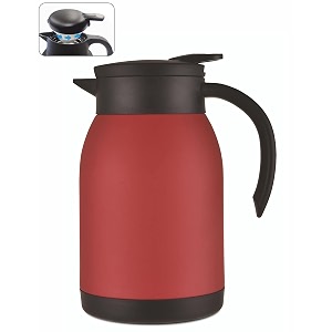 signora ware hot max thermosteel carafe 24 hours hot or cold teacoffee pot 800 mlset of 1 red stainless steel