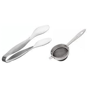 signoraware kitchen tools food grade heavy gauge1 mm high gloss kitchen bread tong size 155 cm amp signoraware kitchen tools food grade steelo tea strainer
