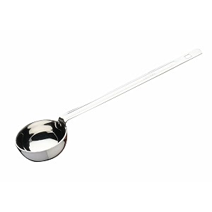 signoraware kitchen tools ssfood grade heavy gauge13 mm plus quint ladlecute ladleghee ladletadka ladle big with long handle for cookingpouring gheetadkagraviessauce size 23cm