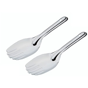 signoraware kitchen tools ssfood grade heavy gauge12 mm elite punjarice punjarice serving spoon no4 for sevingcooking all types of ricekheerpuddingsubzibiryani size 26cm set2