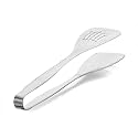 SignoraWare Kitchen Tools SS Food Grade Heavy Gauge High Gloss Multipurpose Tong - For Bread, Grilling, Salad, Buffet (24 cm)