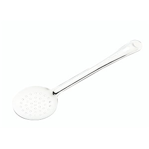 signoraware kitchen tools stainless steelfood grade heavy gauge12 mm elite skimmerponideep fry jharajharni no4 for frying and straining purisnuggetsricepakodas size 31 cm