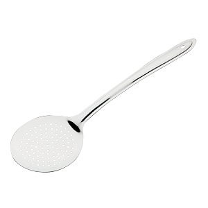 signora ware kitchen tools stainless steelfood grade heavy gauge13 mm plus skimmerponideep fry jharajharni no5 for frying and straining purisnuggetsricepakodas size 32 cm