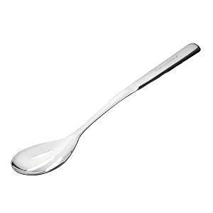 signora ware kitchen tools stainless steelfood grade heavy gauge18 mm signature slotted spoonchamcha with hollow cast heat resistant handle for cookingstraining size332cm