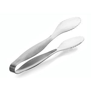 signoraware kitchen tools stainless steelfood grade heavy gauge1 mm high gloss kitchen bread tongbarbeque chimta tongsalad tongbuffet tongmulti utility plain medium tong size 23 cm