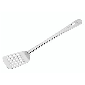 signoraware kitchen tools stainless steelfood grade heavy gauge12 mm elite slotted turnerspatulacooking turner no4 for dosarotiomletteparanthaspavbhajibreads size 30 cm