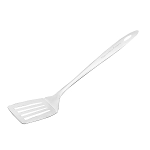 signoraware kitchen tools stainless steelfood grade heavy gauge15 mm prima slotted turnerspatulacooking turner no4 for dosarotiomletteparanthaspavbhajibreads size 27 cm